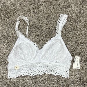 Aeropostale White Lace Bralette
